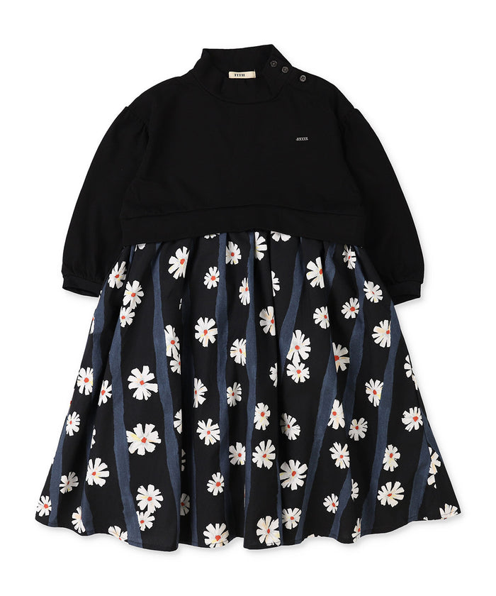 Plainstitch Flower Print Dress