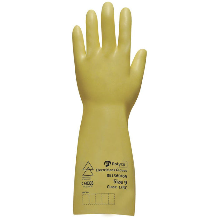 Polyco RE1360 Electricians Gloves 7500V Class 1