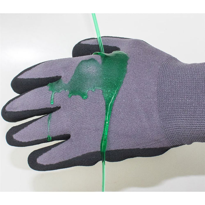 Portwest AP62 Dermiflex Aqua Water Repellent Work Gloves with Sandy Nitrile Coating - 15g