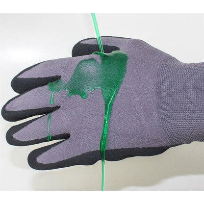 Portwest AP62 Dermiflex Aqua Water Repellent Work Gloves with Sandy Nitrile Coating - 15g