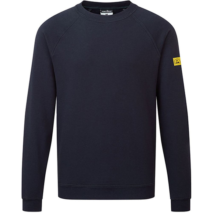 Portwest AS24 Protective Anti-Static ESD Sweatshirt 300g