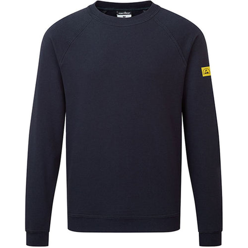 Portwest AS24 Protective Anti-Static ESD Sweatshirt 300g