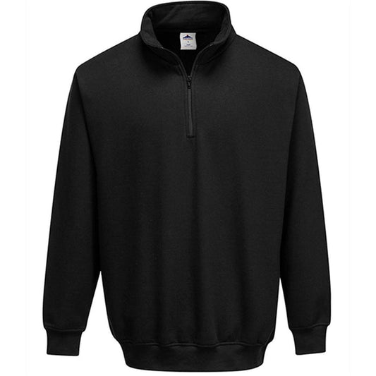 Portwest B309 Sorrento Polycotton Zip Neck Sweatshirt 300g