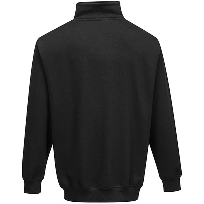 Portwest B309 Sorrento Polycotton Zip Neck Sweatshirt 300g