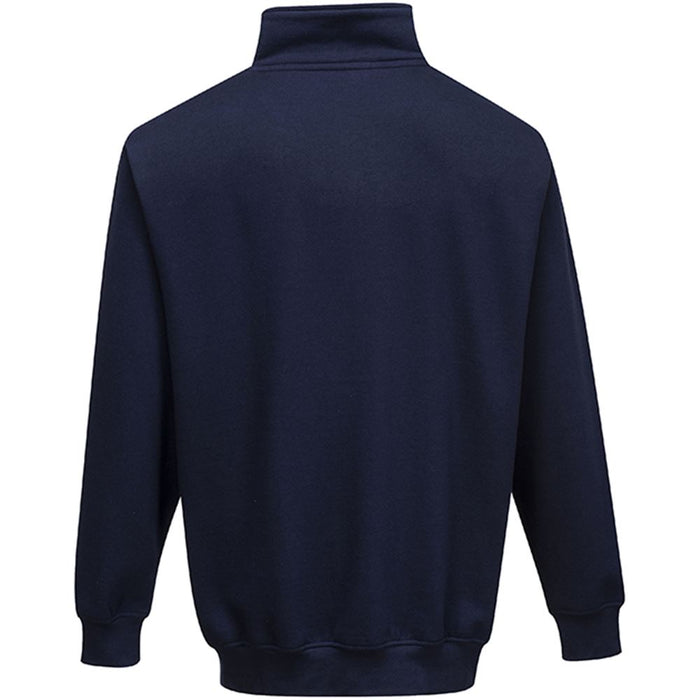 Portwest B309 Sorrento Polycotton Zip Neck Sweatshirt 300g