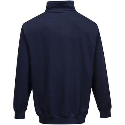 Portwest B309 Sorrento Polycotton Zip Neck Sweatshirt 300g
