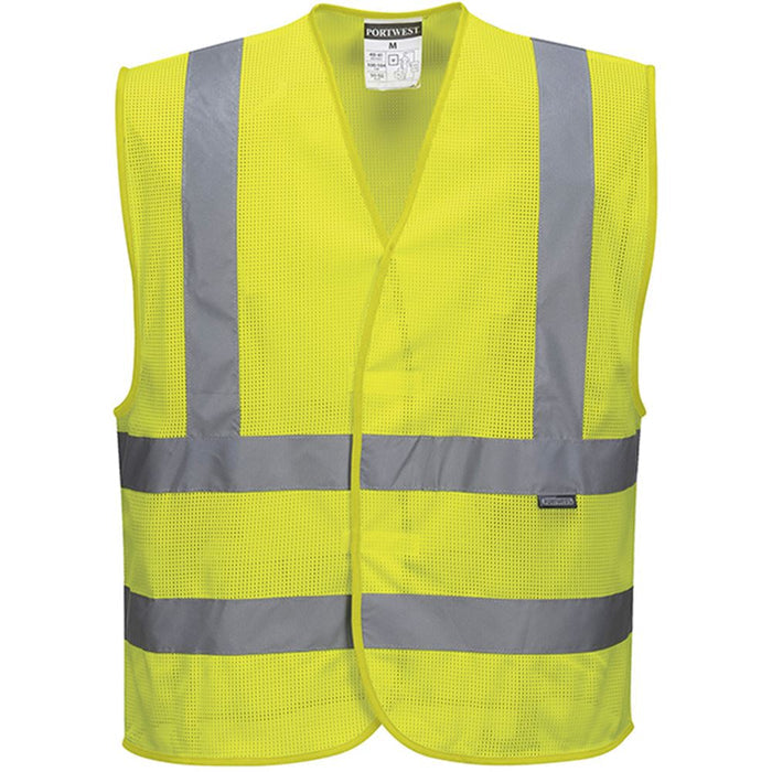 Portwest C370 Yellow MeshAir Cool Hi Vis Vest