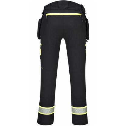 Portwest DX440 Black DX4 Stretch Detachable Holster Pocket Trouser 270g