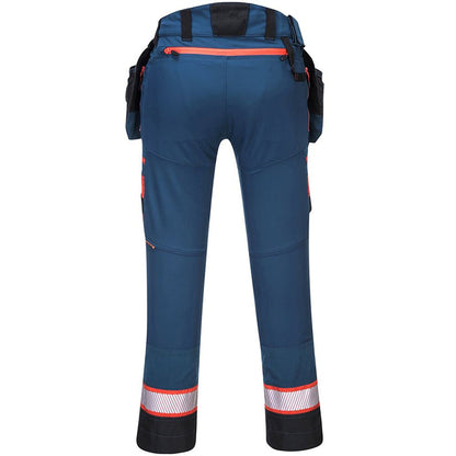 Portwest DX440 Metro Blue DX4 Stretch Detachable Holster Pocket Trouser 270g