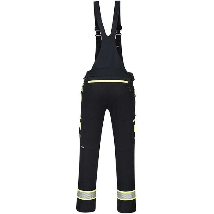 Portwest DX441 Black DX4 Stretch Bib & Brace Overalls 270g