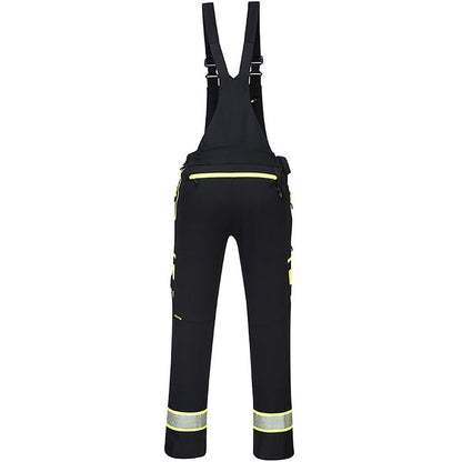 Portwest DX441 Black DX4 Stretch Bib & Brace Overalls 270g