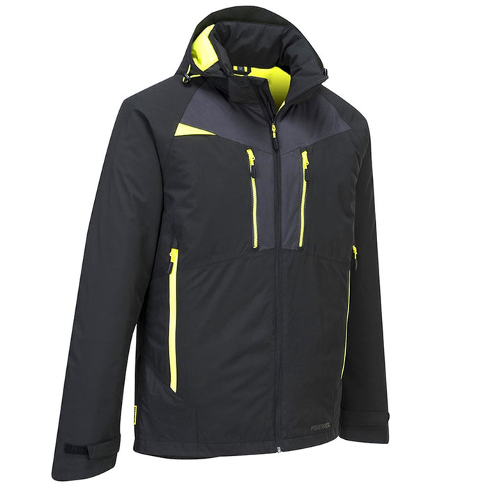 Portwest DX460 Black DX4 Waterproof Winter Jacket