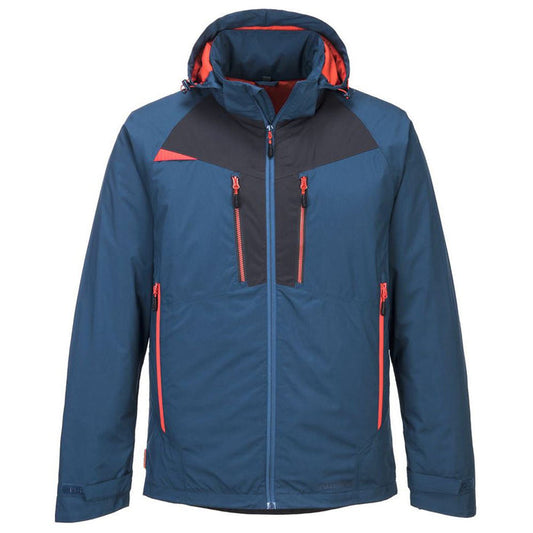 Portwest DX460 Metro Blue DX4 Waterproof Winter Jacket