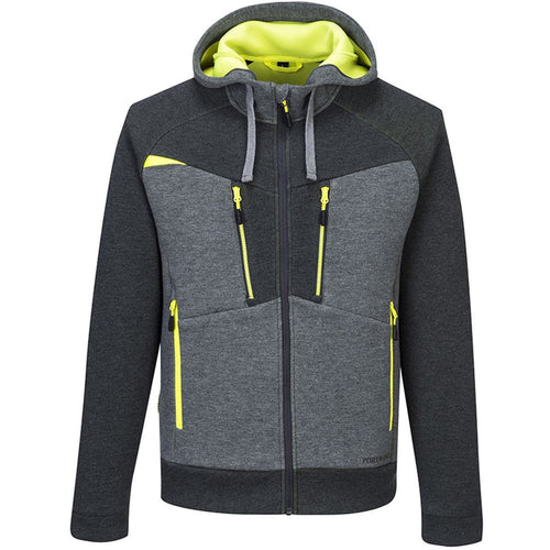 Portwest DX472 Metal Grey DX4 Zipped Hoodie 330g