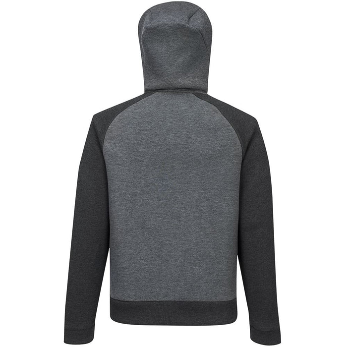 Portwest DX472 Metal Grey DX4 Zipped Hoodie 330g