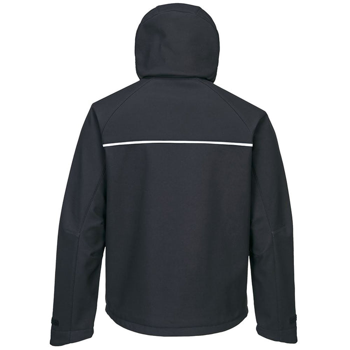 Portwest DX474 Black DX4 Fleece Lined Softshell Jacket (3L)