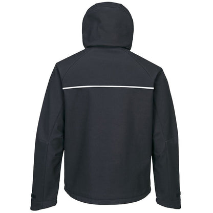 Portwest DX474 Black DX4 Fleece Lined Softshell Jacket (3L)