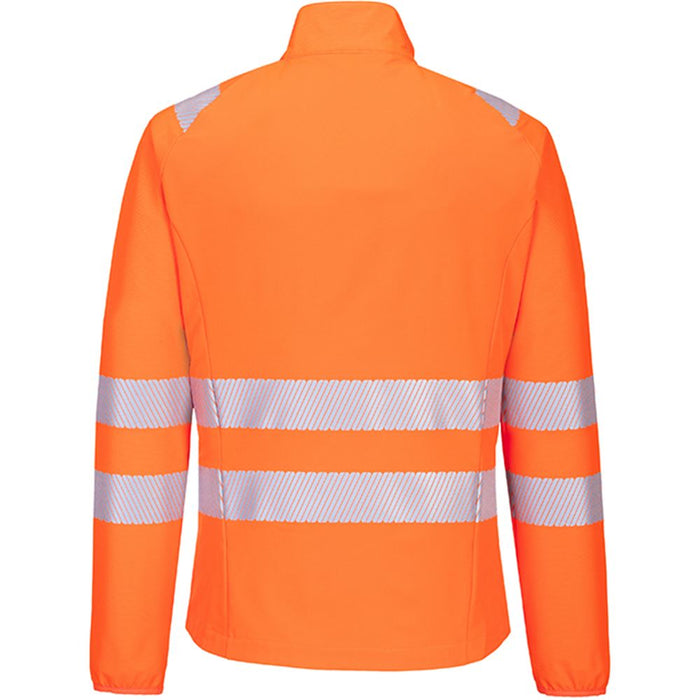 Portwest DX481 DX4 Orange/Black Stretch Hi Vis Full Zip Base Layer Jacket