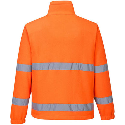 Portwest F250 Orange Unlined Essential Hi Vis Fleece