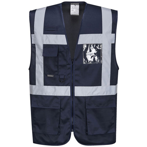 Portwest F476 Navy Executive Hi Vis Vest