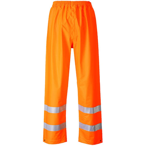 Portwest FR43 Orange Sealtex Flame Waterproof Flame Resistant Anti Static Hi Vis Trouser