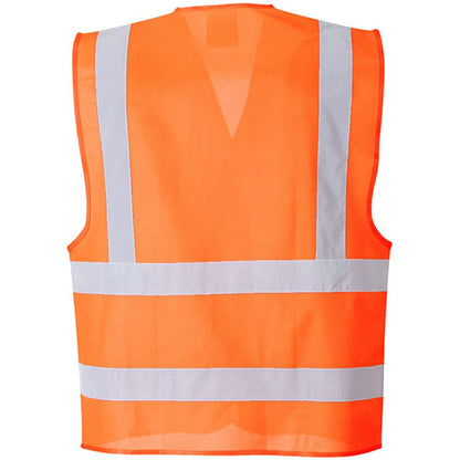 Portwest FR75 Orange Bizflame Work Flame Resistant Hi Vis Vest