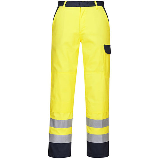 Portwest FR92 Yellow Bizflame Pro Flame Resistant Anti Static Hi Vis Trouser