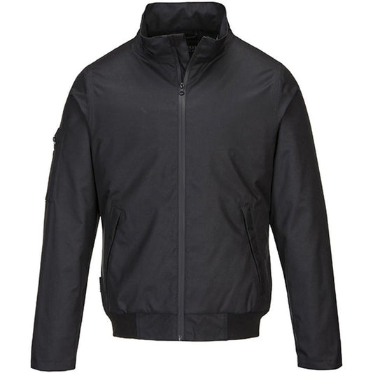 Portwest KX361 KX3 Black Breathable Lined Waterproof Bomber Jacket