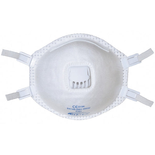 Portwest P301 FFP3 Valved Moulded Disposable Masks (Pack 10)