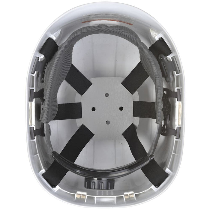 Portwest PS53 Height Endurance Safety Helmet - Non Vented Wheel Ratchet Short Peak