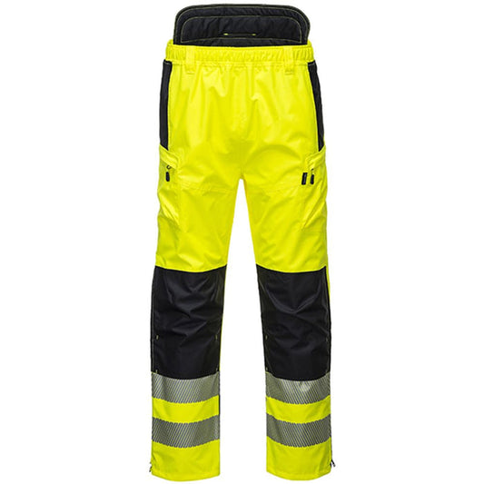 Portwest PW342 PW3 Yellow Hi Vis Extreme Waterproof Breathable Trousers