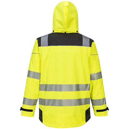 Portwest PW365 PW3 Yellow/Black Waterproof Hi Vis 3-in-1 Jacket