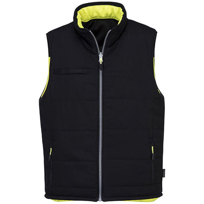 Portwest PW374 PW3 Yellow/Black Hi Vis Reversible Bodywarmer