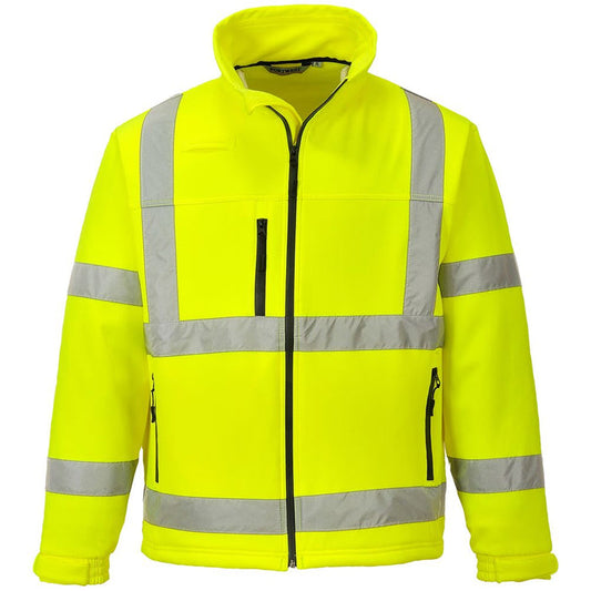 Portwest S424 Yellow Hi Vis Softshell Jacket (3L)