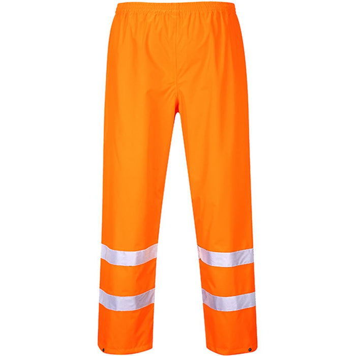 Portwest S480 Orange Hi Vis Waterproof Trousers