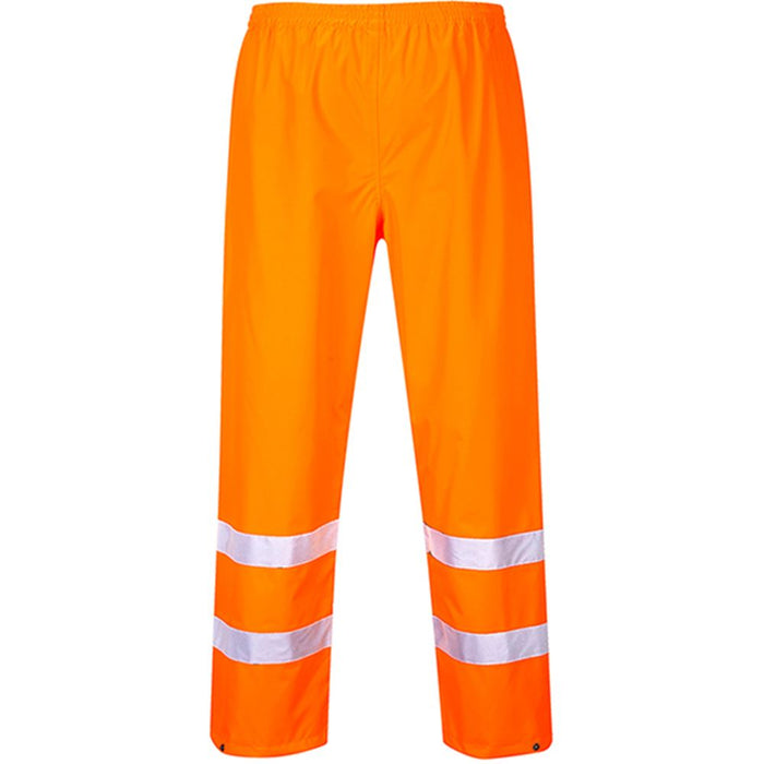 Portwest S480 Orange Hi Vis Waterproof Trousers