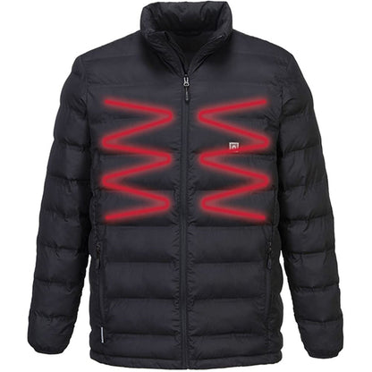 Portwest S547 Padded Ultrasonic Heated Tunnel Jacket