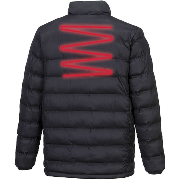 Portwest S547 Padded Ultrasonic Heated Tunnel Jacket