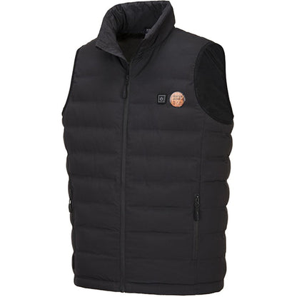 Portwest S549 Black Padded Ultrasonic Heated Tunnel Gilet