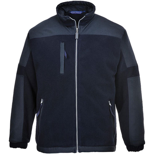 Portwest S665 Navy North Sea Full Zip Fleece Jacket 400g