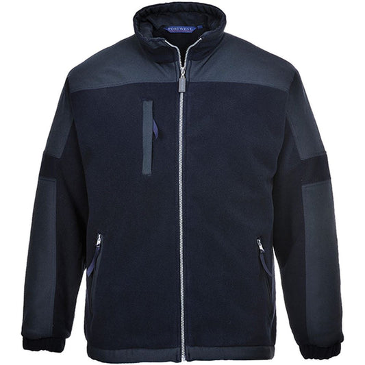 Portwest S665 Navy North Sea Full Zip Fleece Jacket 400g