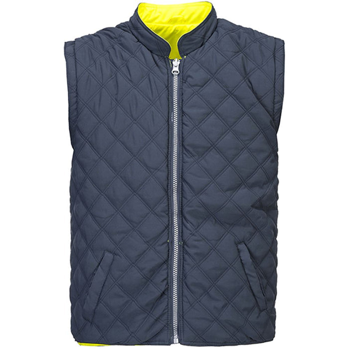 Portwest S769 Yellow/Navy Hi Vis Breathable 2 Tone Reversible Jacket
