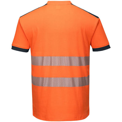 Portwest T181 Orange/Black PW3 Hi Vis T Shirt