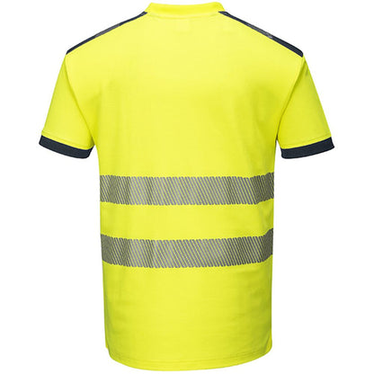 Portwest T181 Yellow/Black PW3 Hi Vis T Shirt