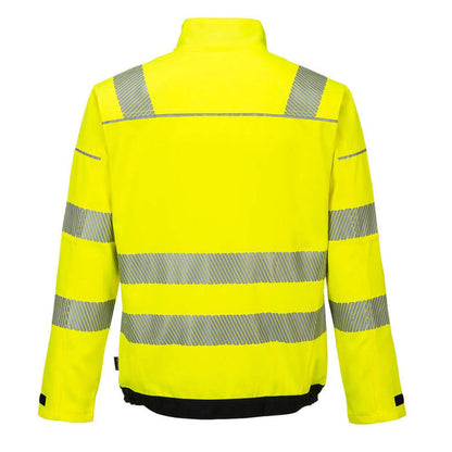 Portwest T500 Yellow PW3 Hi Vis Work Jacket
