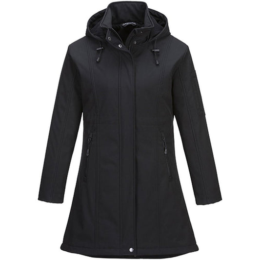 Portwest TK42 Carla Women's Breathable Lined Softshell Jacket (3L)