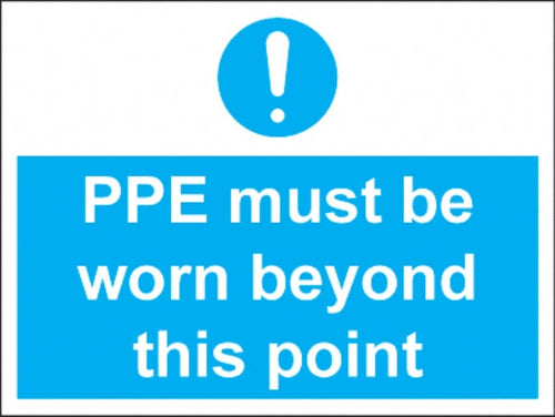 ppe must be worn beyond