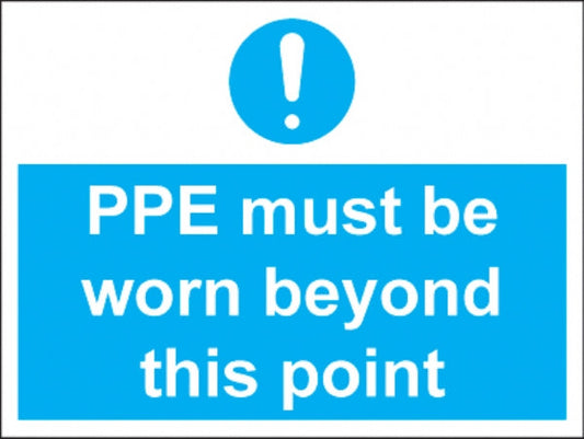 ppe must be worn beyond