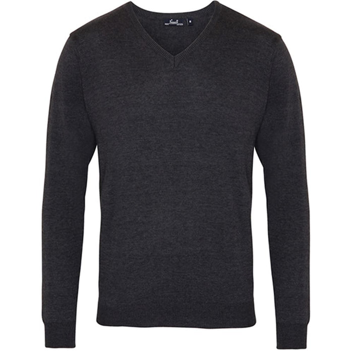 Premier PR694 Knitted V Neck Sweater