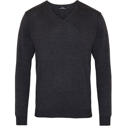 Premier PR694 Knitted V Neck Sweater